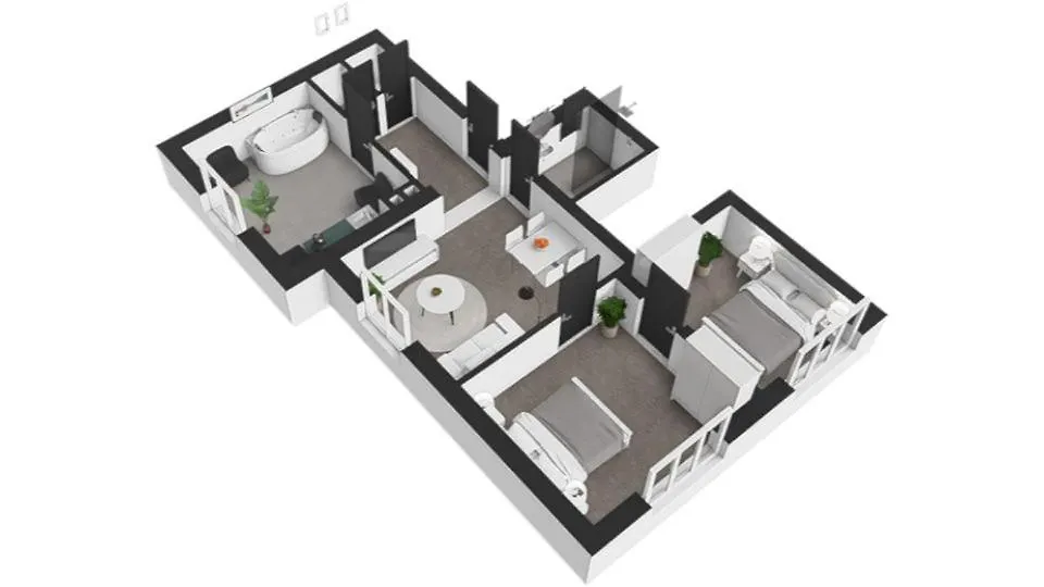 Apartmany Praha-Modrany Csehország